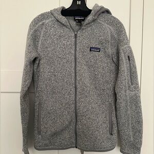 Patagonia Gray Full-Zip Hoodie
